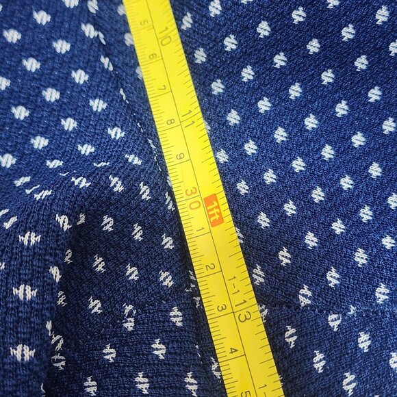 Koret of California Women's Blue White Polka Dot Wide Leg Pants Trousers Vintage - Picture 6 of 10